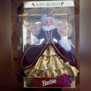 New Happy Holidays Barbie Doll Special Edition Original Box Vintage/Collectable!